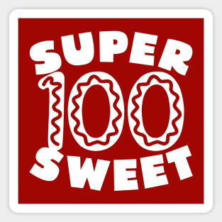 Super Sweet 100 Birthday Icing Magnet